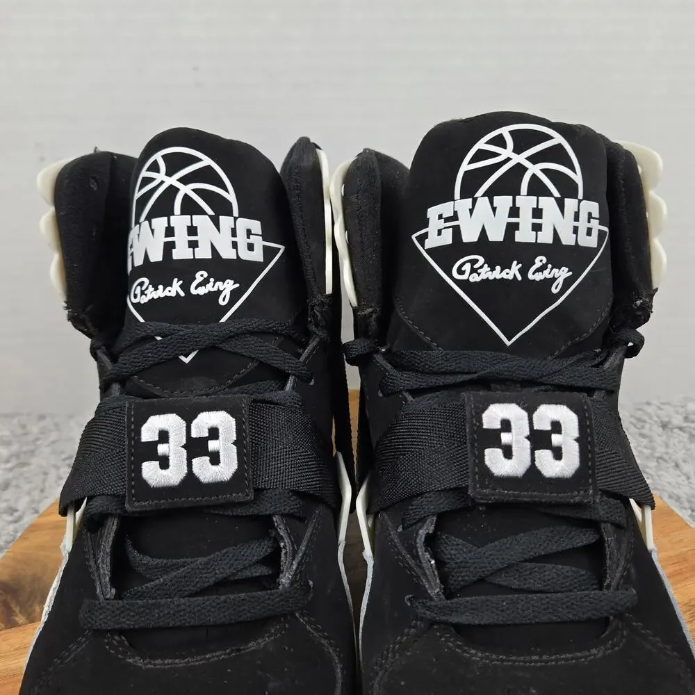 Patrick Ewing Men 13 Concept Hi Black White Casual Lifestyle Daily Retro Sneaker
